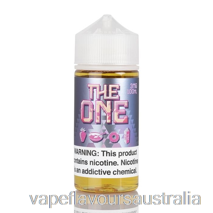 Vape Flavours Australia Strawberry - The One E-Liquid - Beard Vape - 100mL 6mg